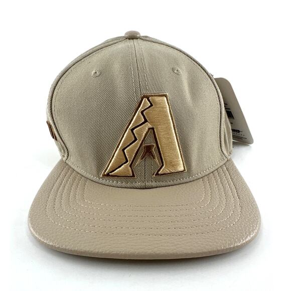 Pro Standard Taupe Arizona Snapback Cap One Size - Picture 1 of 9